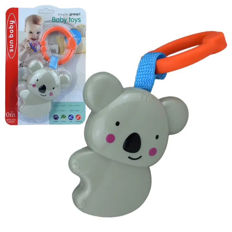 Sun Baby Vidám koala BPA mentes bébi csörgő Olcsóbb
