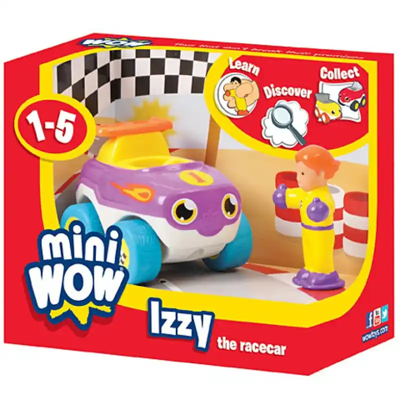 Szuper akció Izzy a versenyautó