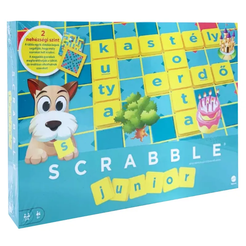 Biztonságos fizetés Scrabble Junior társasjáték - Mattel