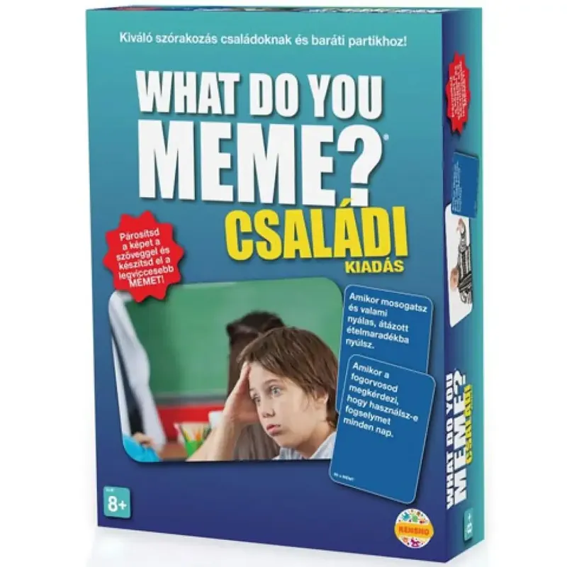 What do you meme? - Családi kiadás társasjáték Azonnali szállítás