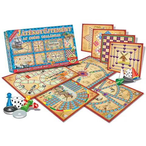 Klasszikus játékgyűjtemény az egész családnak - D-Toys Utolsó esély