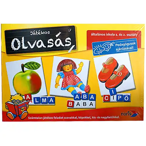 Játékos Olvasás oktató játék - Noris Gyors szállítás