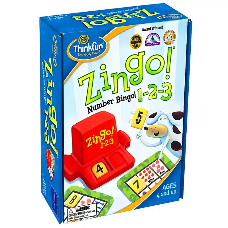 Végkiárusítás Thinkfun Zingo 1-2-3 társasjáték