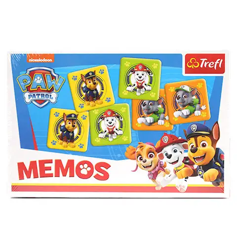 Végkiárusítás Mancs Őrjárat memóriajáték - Trefl