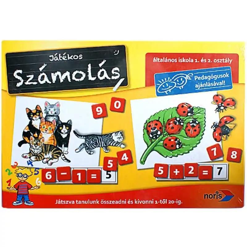 Játékos Számolás oktató játék - Noris Bestseller
