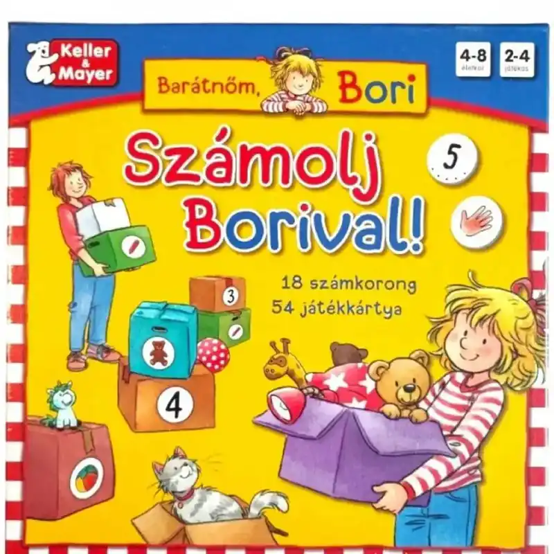 Számolj Borival! társasjáték Legnépszerűbb