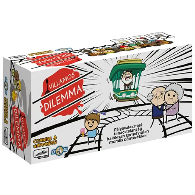Villamosdilemma társasjáték Alacsony ár