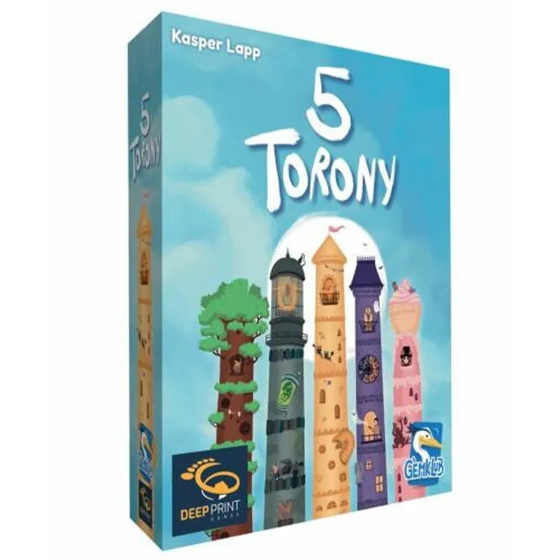 5 torony társasjáték Prémium