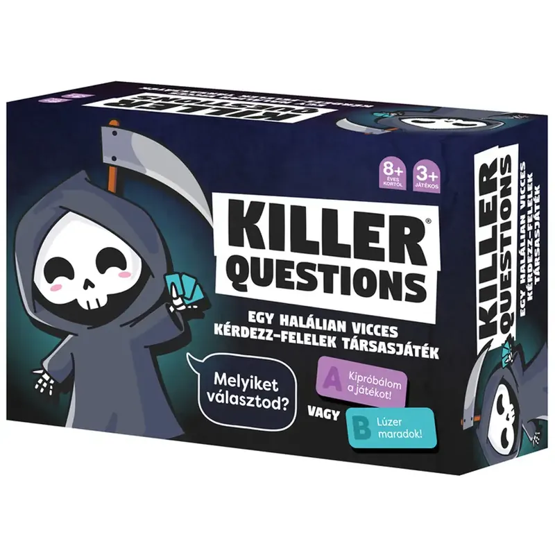 Biztonságos vásárlás Killer Questions (Halálian vicces) társasjáték