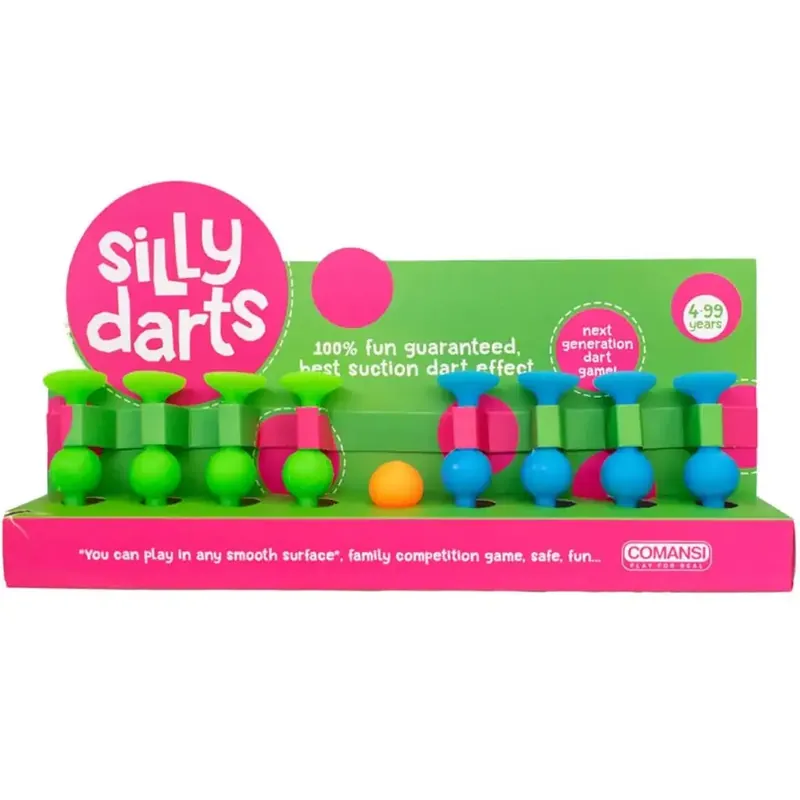 Silly Darts Tapadós ügyességi célbadobó játék Újdonság