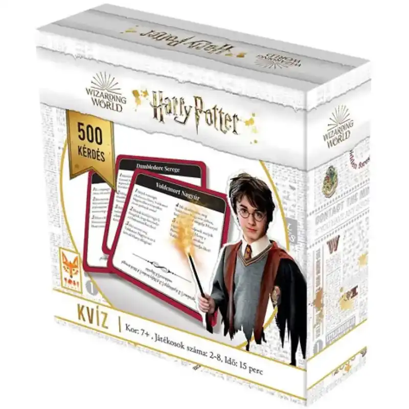 Harry Potter - 500 kérdés társasjáték Legjobb ár