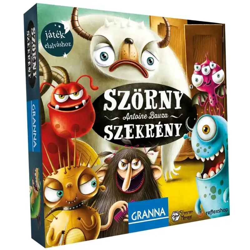 Exkluzív ajánlat Szörnyszekrény társasjáték