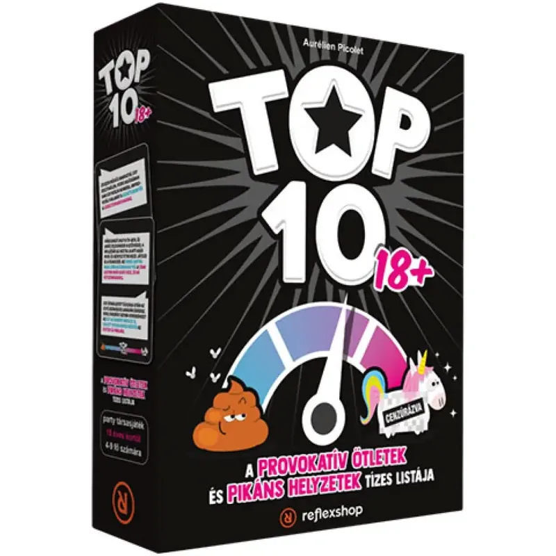 Exkluzív ajánlat TOP10 18+ társasjáték