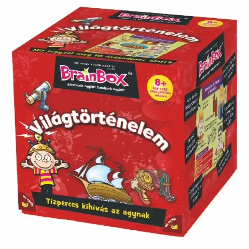 Világtörténelem társasjáték - Brainbox Bestseller