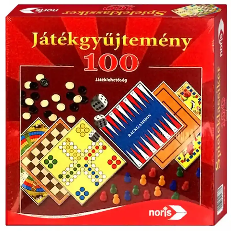 Játékgyűjtemény 100db-os - Noris Újdonság