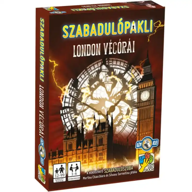 Szabadulópakli London végórái társasjáték Expressz kézbesítés