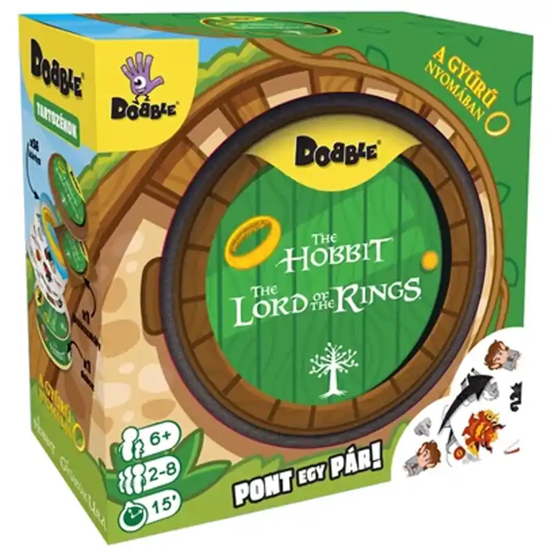Nézd meg most Dobble Hobbit - A Gyűrű nyomában társasjáték