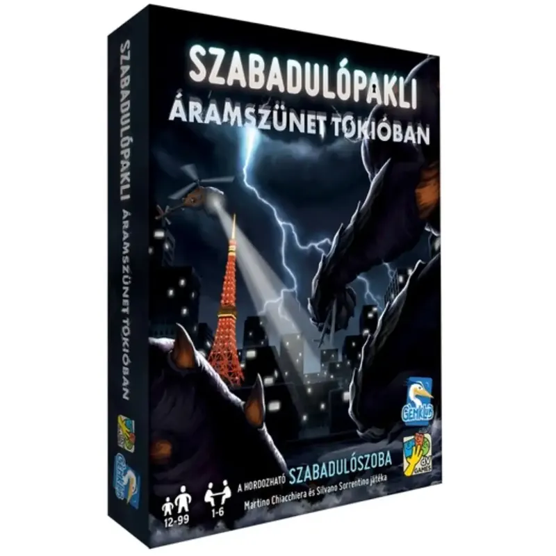 Legkelendőbb Szabadulópakli - Áramszünet Tokióban kártyajáték