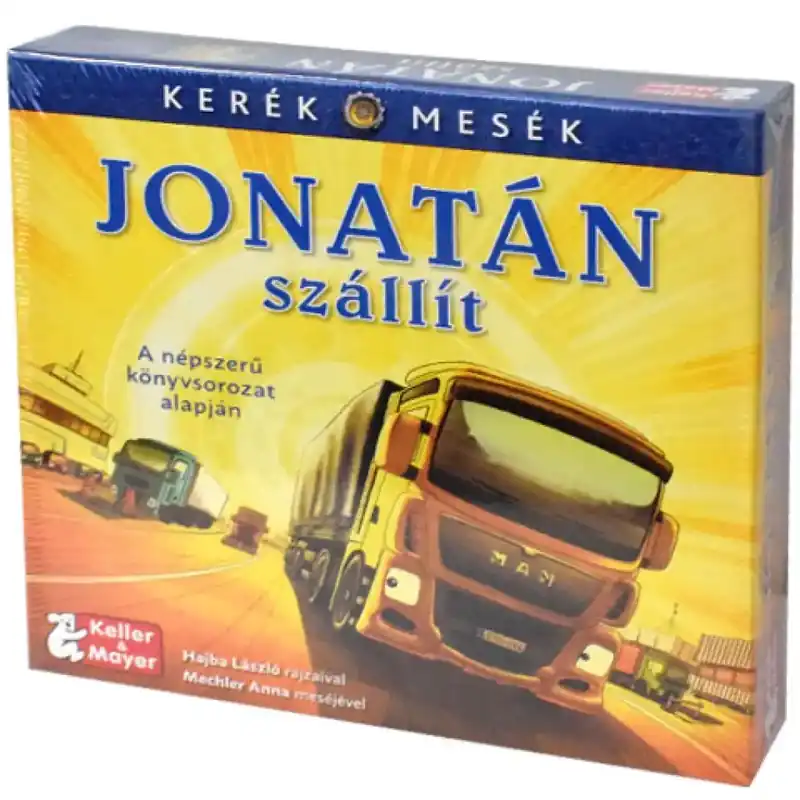 Jonatán szállít készségfejlesztő társasjáték Azonnali szállítás