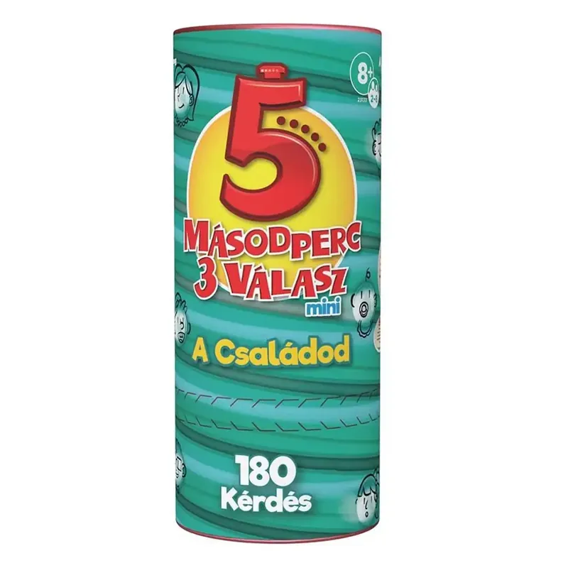 Végkiárusítás Playmonster 5 másodperc 3 válasz mini változat - A családod