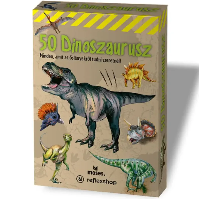 Nézd meg most 50 dinoszaurusz társasjáték