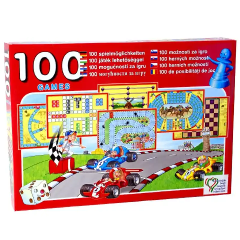 Játékgyűjtemény 100 játéklehetőséggel Kedvezményes ár