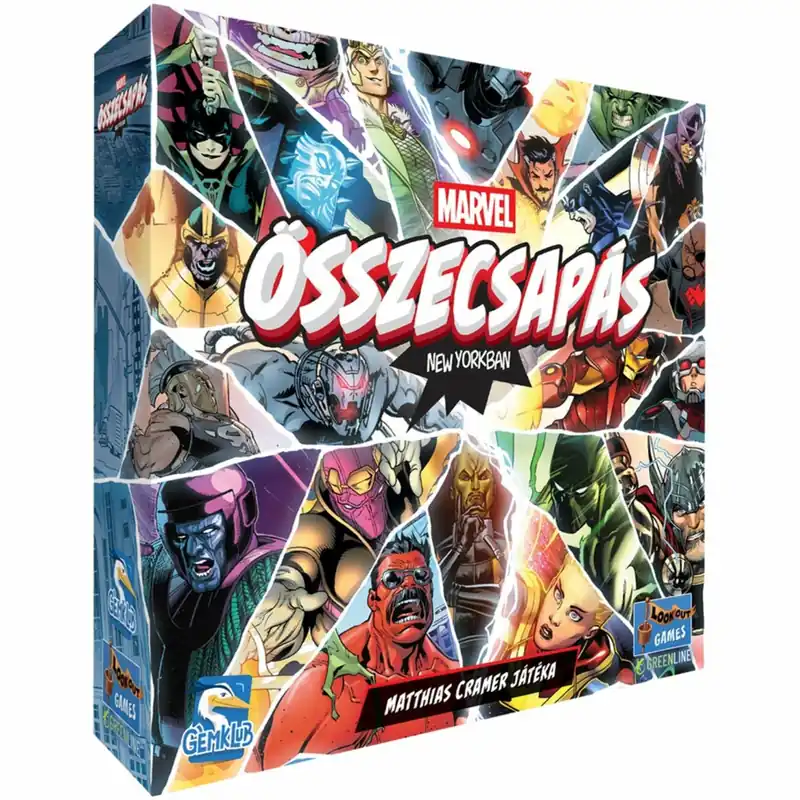 Marvel összecsapás New Yorkban társasjáték Végkiárusítás