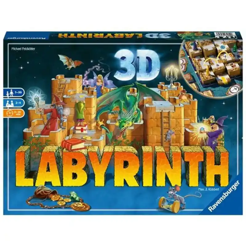3D Labirintus társasjáték - Ravensburger Kedvezmény