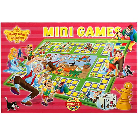Népszerű Pinokkió mini társasjáték - D-Toys