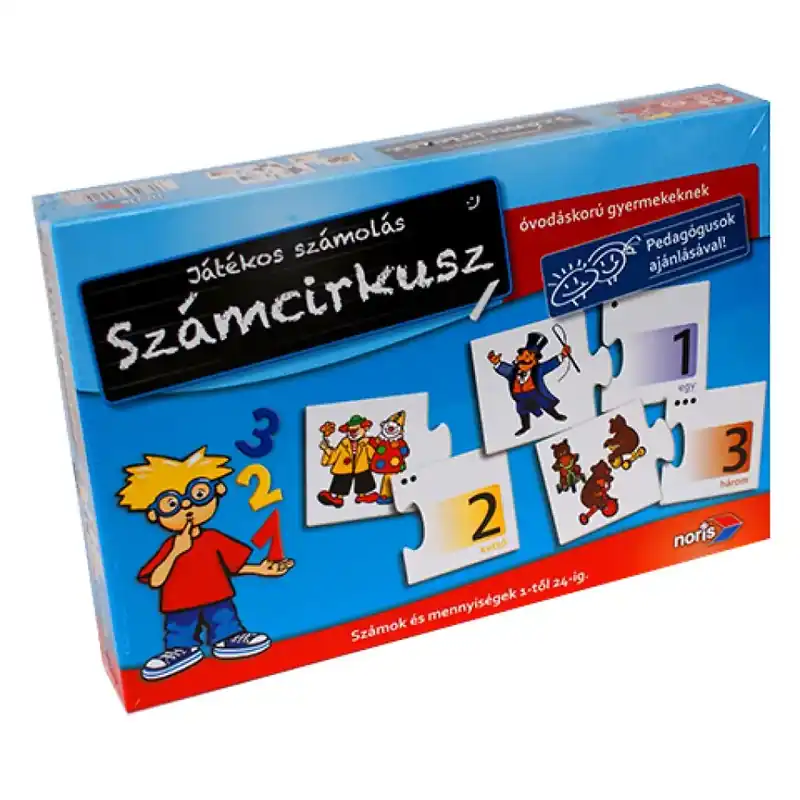 Nézd meg most Számcirkusz társasjáték - Noris