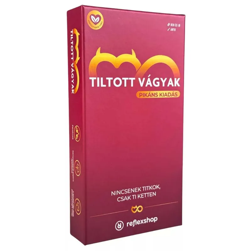 Tiltott vágyak Pikáns kiadás felnőtt társasjáték Ne maradj le