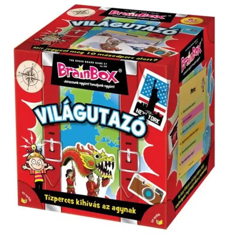 Brainbox Világutazó társasjáték Kedvezményes ár