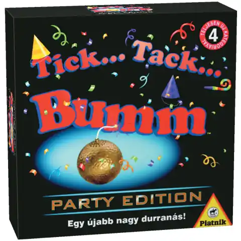 Tick Tack Bumm Party Editon társasjáték - Piatnik Szuper ajánlat