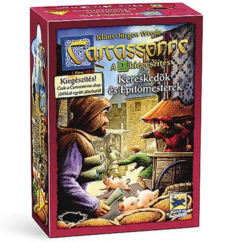 Újdonság Carcassone Kereskedők és építőmesterek társasjáték kiegészítő - Piatnik