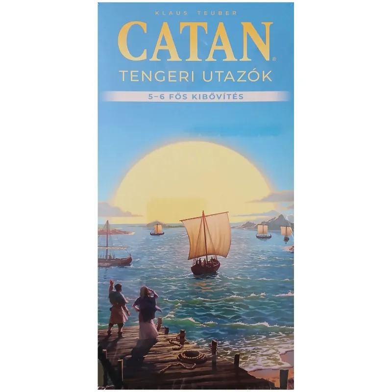 Utolsó esély Catan - Tengeri utazó, kiegészítés 5-6 fő részére társasjáték kiegészítő - Piatnik