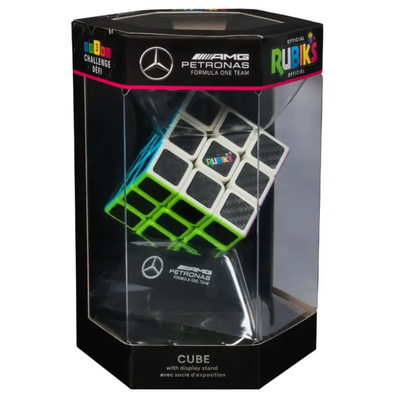 Olcsó Rubik Mercedes AMG Petronas F1 karbon kocka 3x3 - Spin Master
