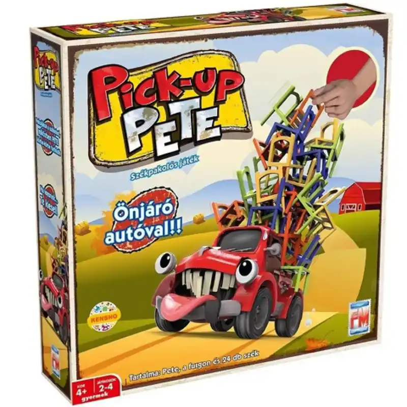 Népszerű Pick-Up Pete székpakolós társasjáték