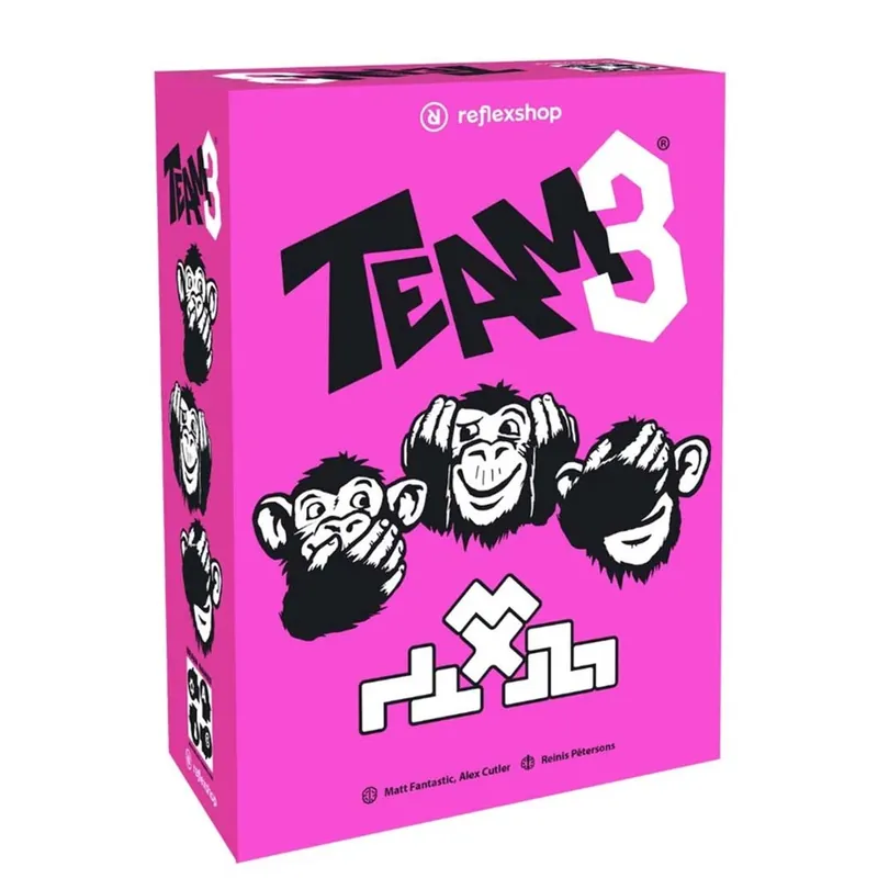 Kiárusítás Team3 rózsaszín társasjáték