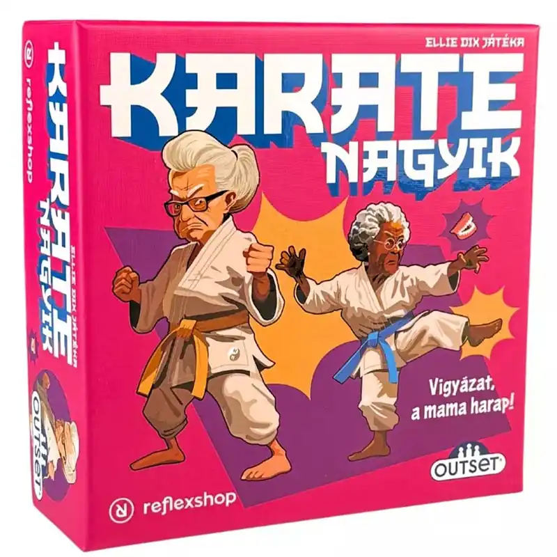 Biztonságos vásárlás Karatenagyik társasjáték