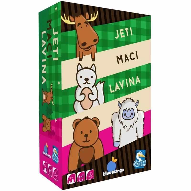 Jeti, maci, lavina társasjáték Outlet