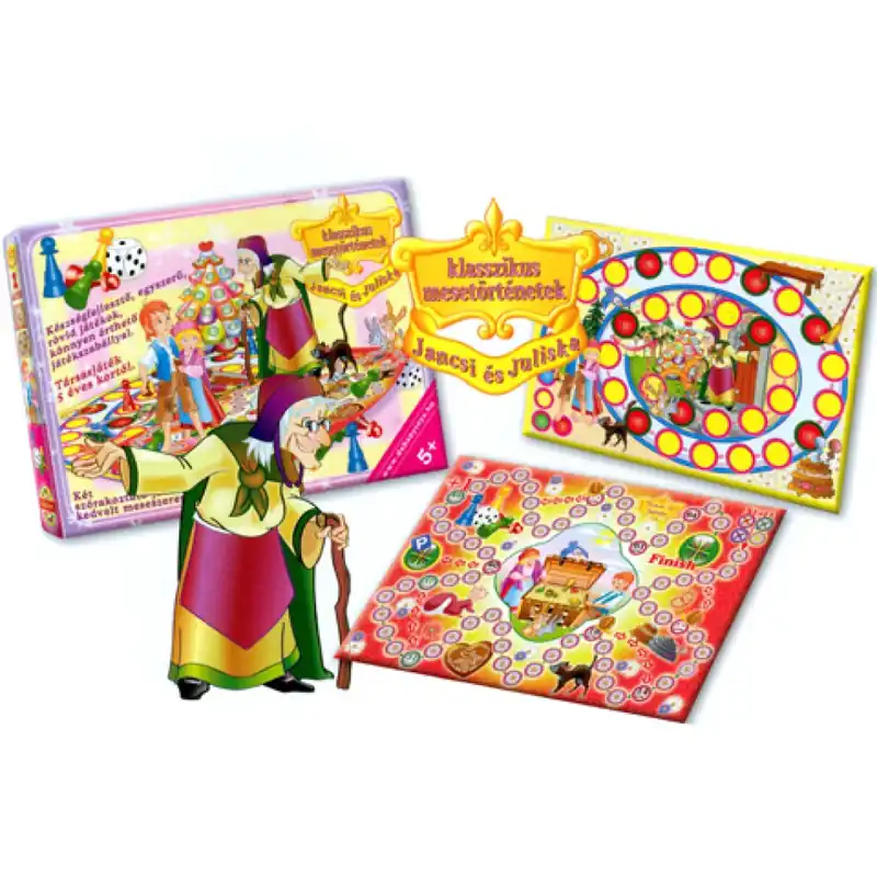 Jancsi és Juliska Két mesés társasjáték - D-Toys Kiárusítás
