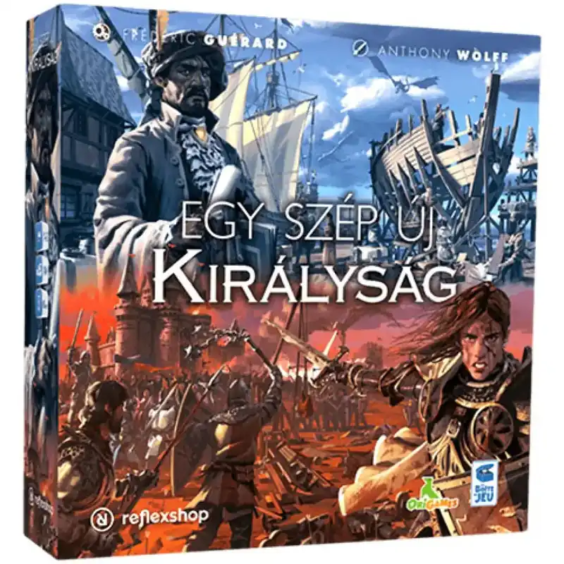 Egy szép új királyság társasjáték Kedvezmény