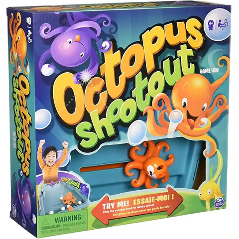 Octopus Shootout társasjáték - Spin Master Olcsóbb