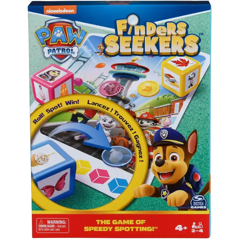 Mancs Őrjárat Finders Seekers társasjáték - Spin Master Szezonális akció