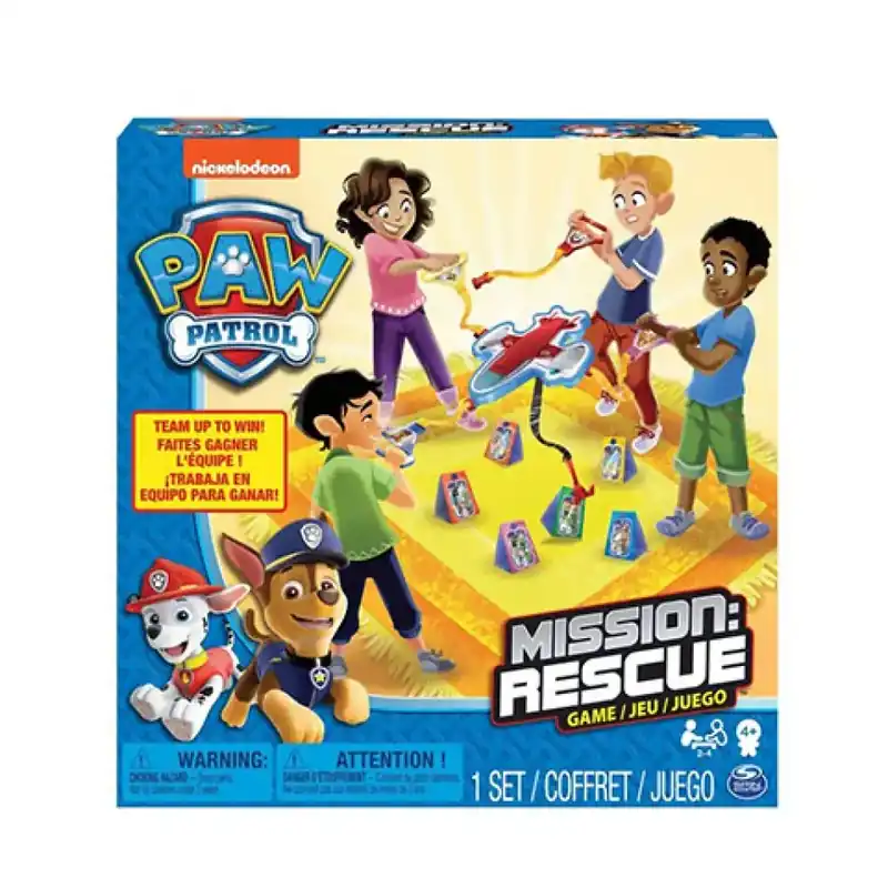 Mancs Őrjárat Mission Rescue társasjáték - Spin Master Utolsó esély