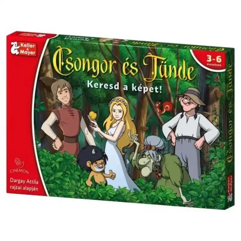 Csongor és Tünde - Keresd a képet társasjáték Árcsökkenés