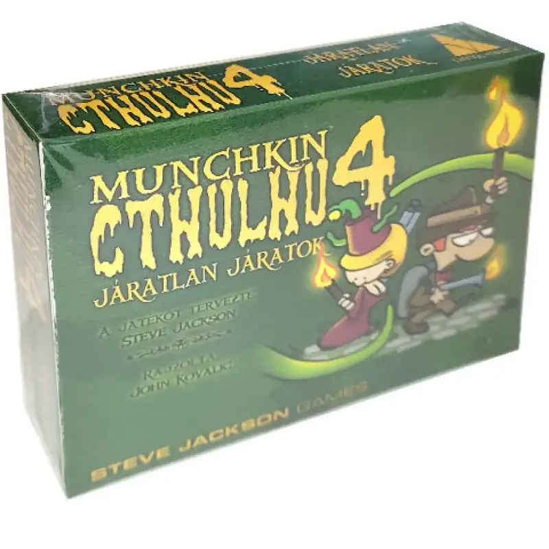 Biztonságos vásárlás Munchkin Cthulhu 3 - Járatlan járatok társasjáték kiegészítő