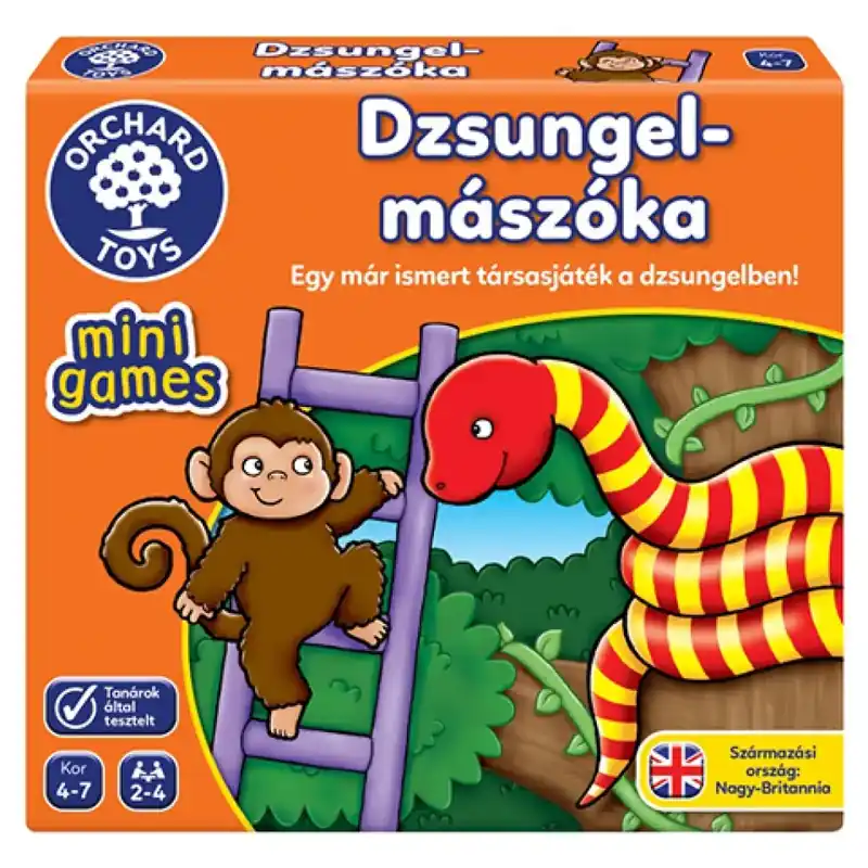 Dzsungel mászóka mini társasjáték Biztonságos fizetés