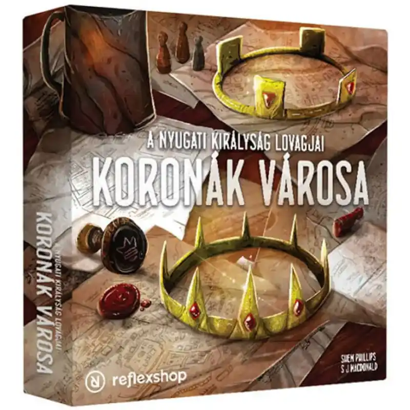 A Nyugati királyság lovagjai Koronák városa társasjáték kiegészítő Kedvezményes ár