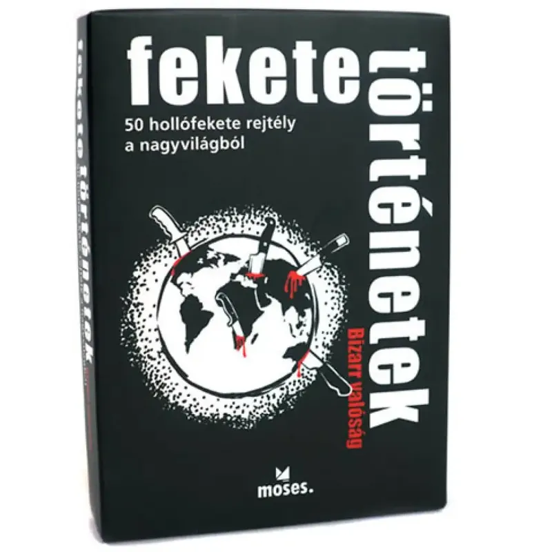Utolsó esély Fekete történetek Bizarr valóság logisztori rejtvények társasjáték